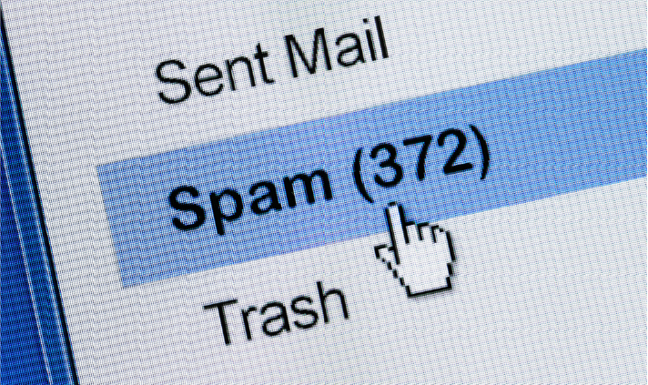 Spam-Folder-Header